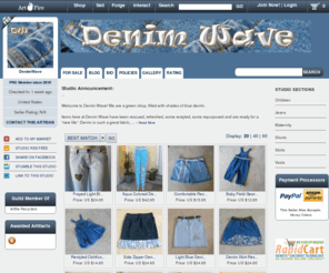 denimwave.com: DenimWave Artisan Studio ArtFire Buy & Sell Handmade
DenimWave Artisan Studio Handmade Artisan Items