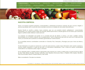 platinumabastosyviveres.com: Página principal - PLATINUM ABASTOS Y VIVERES
PLATINUM ABASTOS Y VIVERES