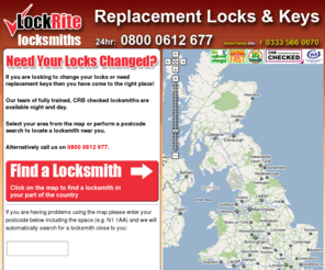 change-locks.co.uk: Get your locks changed by a reputable locksmith. Select an area from the map | Call 24hr: 0800 0612 677 or 0333 566 0070 (mobile friendly number)
Get your locks changed by a reputable locksmith.  Call 24hr: 0800 0612 677 or 0333 566 0070 (mobile friendly number)