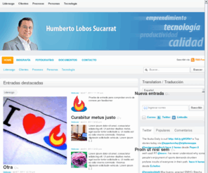 humbertolobos.com: Humberto Lobos Sucarrat — Servir… y ser feliz en el camino
Servir… y ser feliz en el camino