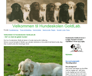 hundeskolengoldlab.dk: Hundeskolen GoldLab. Hundetræning & Hundeskole i Lyngby, Nordsjælland, Hvalpe, Hunde, Lydighedstræning
