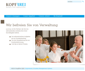 kopffrei.info: Kopffrei Kunden-Management-System
Kopffrei Kunden-Management-System fü Kleinbetriebe, Sport-Studios und Vereine