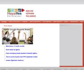 hayatfendershanesi.com: - Ana Sayfa
Eğitim Çocuğa Saygıyla Başlar.......