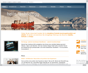 usability-partner.com: User Interface Design GmbH (UID) - Usability Engineering, Grafik Design, Softwareentwicklung
User Interface Design GmbH UID entwickelt als fhrender Dienstleister in Usability Engineering, Grafik und Software Bedienkonzepte, die intuitiv, attraktiv und innovativ sind.