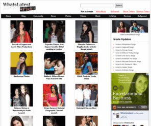 whatslatest.com: WhatsLatest.com - Telugu Cinema - Home
Whatslatest.com provides all information about Telugu Movies - News, hundreds of Trailers/videos, Photo Galleries, Reviews and More...