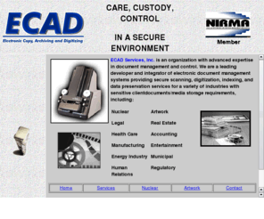 ecaddigital.com: ECAD- Electronic Copy, Archiving, Digitizing
scanning, digitizing and index services.