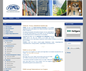 toned.info: TONED, Totaal Onderhoud Nederland
TONED, Totaal Onderhoud Nederland in Den Bosch biedt opdrachtgevers een totaalconcept in Technisch Onderhoud en Facilitair Management voor bedrijven en instellingen met veel locaties."