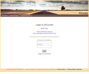 avlocate.com: AVLocate™ Vehicle Tracking Devices
Provides GPS Vehicle Tracking Systems