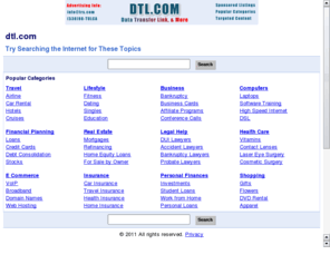 dtl.com: Topic Related Searching at DTL.COM.
Your Data Transfer Link at DTL.COM - Topic Related Searching (TRS)