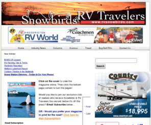 rvsnowbirds.com: Welcome to Snowbirds & RV Travelers
snowbird rv magazine