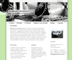 dijamant-proizvod.hr: Dijamant proizvod - proizvodnja i prodaja dijamantnog alata
Description