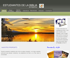 edlbargentina.com: Estudiantes de la Biblia en Argentina
Sitio de los Estudiantes de la Biblia en Argentina