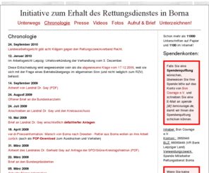 rettungsdienst-borna.de: Den Rettungsdienst in Borna sichern!
