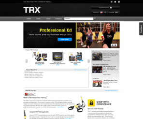trxsport.com: TRX Suspension Training: The Ultimate Bodyweight Training | TRX
The TRX Suspension Trainer - The original, portable bodyweight training tool that helps build muscle, increase flexibility and tighten your core.