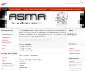 asma-ak.fr: Présentation ASMA
ASMA, bureau d'étude industriel