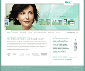 kaobrandscompany.com: Kao Brands Home Page
We nurture distinctive, aspirational premium beauty brands that form intimate relationships with women.