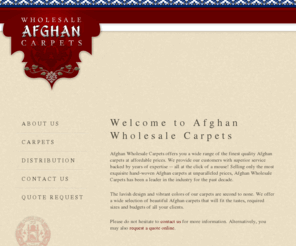 afghanwholesalecarpets.com: Wholesale Afghan Carpets
Wholesale Afghan Carpets