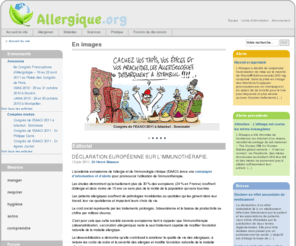 allergique.org: Actualités des allergies
actualités des allergies : évènements, publications scientifiques, forums
