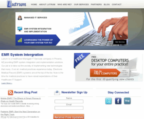 emrsystemintegration.com: EMR System Integration and EMR Solutions in Phoenix, AZ
Lutrum is a Healthcare IT company in Phoenix, AZ providing EMR system integration and implementation solutions.