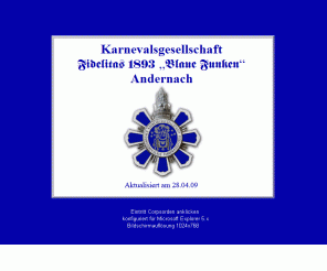 blaue-funken-andernach.de: KG Fidelitas Blaue Funken e.V.
