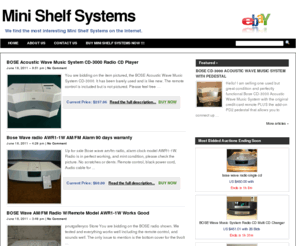 minishelfsystems.com: Mini Shelf Systems
Mini Shelf Systems. Find best deals on mini shelf systems for sale. Buy mini shelf systems at low prices. Save 30-50% on all mini shelf systems.