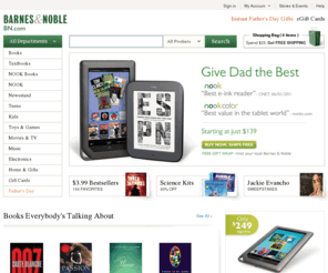 tegpublishing.com: Barnes & Noble - Books, Textbooks, eBooks, Toys, Games & More
New! Lower Prices on Millions of Books, DVDs, Music, Toys & Games and More. Shop for eBooks, NOOK, and textbooks.  FREE Shipping on $25 orders!