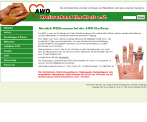 awo-ilmkreis.com: AWO Kreisverband Ilm-Kreis e.V.
Internetangebot des AWO Kreisverband Ilm-Kreis e.V.