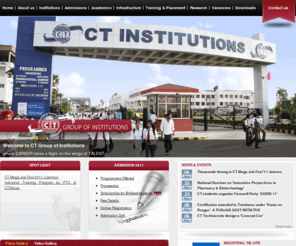 ctgroup.in: CT Group of Institutes
Put here your site description