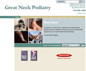 docsforfeet.com: Podiatrist Great Neck NY - Great Neck Podaitry - Foot Doctor Great Neck NY
Great Neck Podiatry is located in Great Neck, NY.