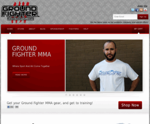 groundfighterclothing.com: Ground Fighter Mixed Martial Arts
