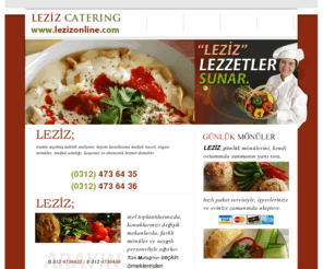 lezizonline.com: LEZIZ CATERING - Leziz, Lezzetler Sunar -
