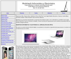 reparacionordenadoresmadrid.net: Servicio Técnico Apple macbook, iPhone iPod
Active XDSL, Reparación Ordenadores portátiles apple  iphone  APPLE MAC ipod touch servicio técnico apple iphone