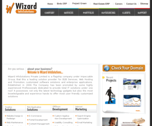 wizardinfosolutions.co.in: .: Wizard InfoSolutions Private Limited - B2B Market Place:.
B2B Market place, Hosting Services, Software Development, Web Programming and Search Engine Optimization services in India.