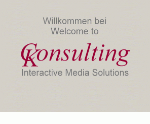 ckconsulting.ch: Willkommen bei CK Consulting - Ihr Partner für interaktive Multimedia Anwendungen
