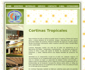 Cortinastropicalespr Com Cortinas Tropicales Cortinas De Lona En Puerto Rico Toldos Retractables Cortinas Para Negocios Reparacion