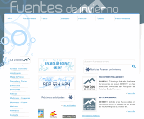 fuentesdeinvierno.com: Estación Invernal Fuentes de Invierno 10/11 - Página Oficial Fuentes de Invierno - Aller (Asturias)
web oficial de la estación de esquí fuentes de invierno Aller asturias