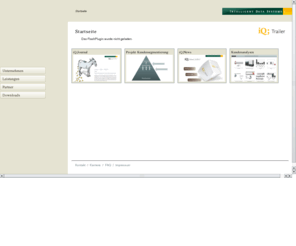 iq-portal.info: Intelligent Data Systems
Intelligent Data Systems steigert die Vertriebseffizienz von Kreditinstituten, Banken, Sparkassen durch zielgenaue Analysen und Selektionen.