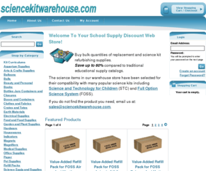 sciencekitwarehouse.com: sciencekitwarehouse.com
Discount Science Supplies in Bulk Quantities From Science Kit Warehouse