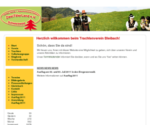 trachtenverein-bleibach.de: Willkommen
Website des Trachten- Heimat und Brauchtumsverein Bleibach Zweitälerland e. V.