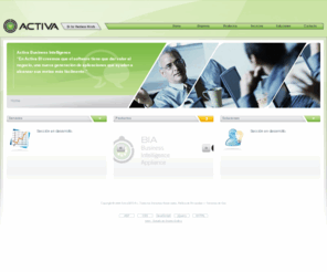 activabi.com: Activa BI - Business Intelligence for Restless Minds
Activa BI es uns empresa que desarrolla soluciones de business intelligence para la industria del call center.