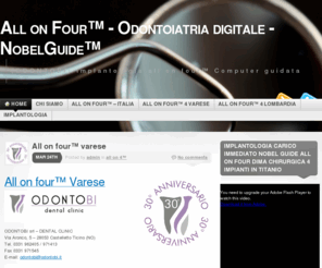 allon-4.com: All on Four™ – Odontoiatria digitale – NobelGuide™ « (ODONTOBI) Implantologia all on four™ Computer guidata
(ODONTOBI) Implantologia all on four™ Computer guidata