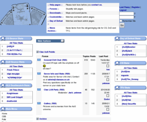 clanaos.co.uk: Avatars of Stupidity - CBB
Home of the game playing club AoS. Counter strike and Day of Defeat teams.