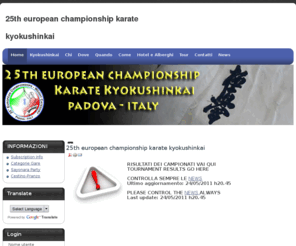 eurochampionshipkyokushinkai.com: 25th european championship karate kyokushinkai
campionato europeo kyokushinkai
european championship karate kyokushinkai