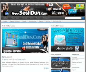 seslidun.com: SesliDun.Com SesliChat,SesliSohbet,Sohbet,irc,Sohbet,
SesliDun.Com