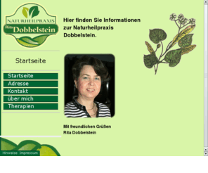 stuckenbrock.biz: Naturheilpraxis Dobbelstein
[Ger:] Seite mit Informationen zur Naturheilpraxis Dobbelstein Hohenhameln
				[Eng:] page with information about the -Naturheilpraxis Dobbelstein- (practice naturopathy)