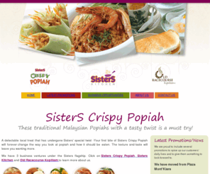 crispypopiah.com: Welcome - Sisters Crispy Popiah (M) Sdn Bhd
Sister Crispy Popiah (M) Sdn Bhd