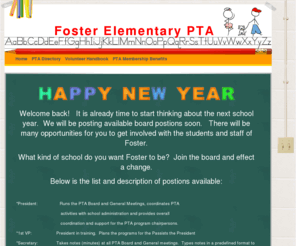 fosterpta.com: Home - Foster Elementary PTA
Foster Elementary school pta kingwood tx