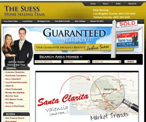 scvmarkettrends.com: Santa Clarita Market Trends
Providing a better real estate buying and selling process with our free reports, local listings, and years of experience. Let The Suess Home Selling Team take care of all your real estate needs in the Santa Clarita Valley. 661-702-4640    