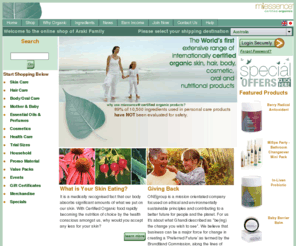 ecolifeorganics.com: ONEgroup
Manufacturers of the world's first Certified Organic skincare, haircare, personal care, health care and cosmetic products.