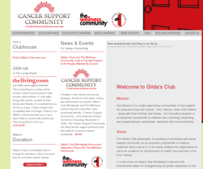 gildasclub.org: Gilda's Club - Home
